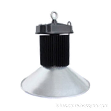 LED high bay light, aluminum & glass, 115-125lm/W, perfect design, OEM available